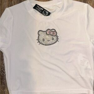 Hello Kitty, y2k, crop top